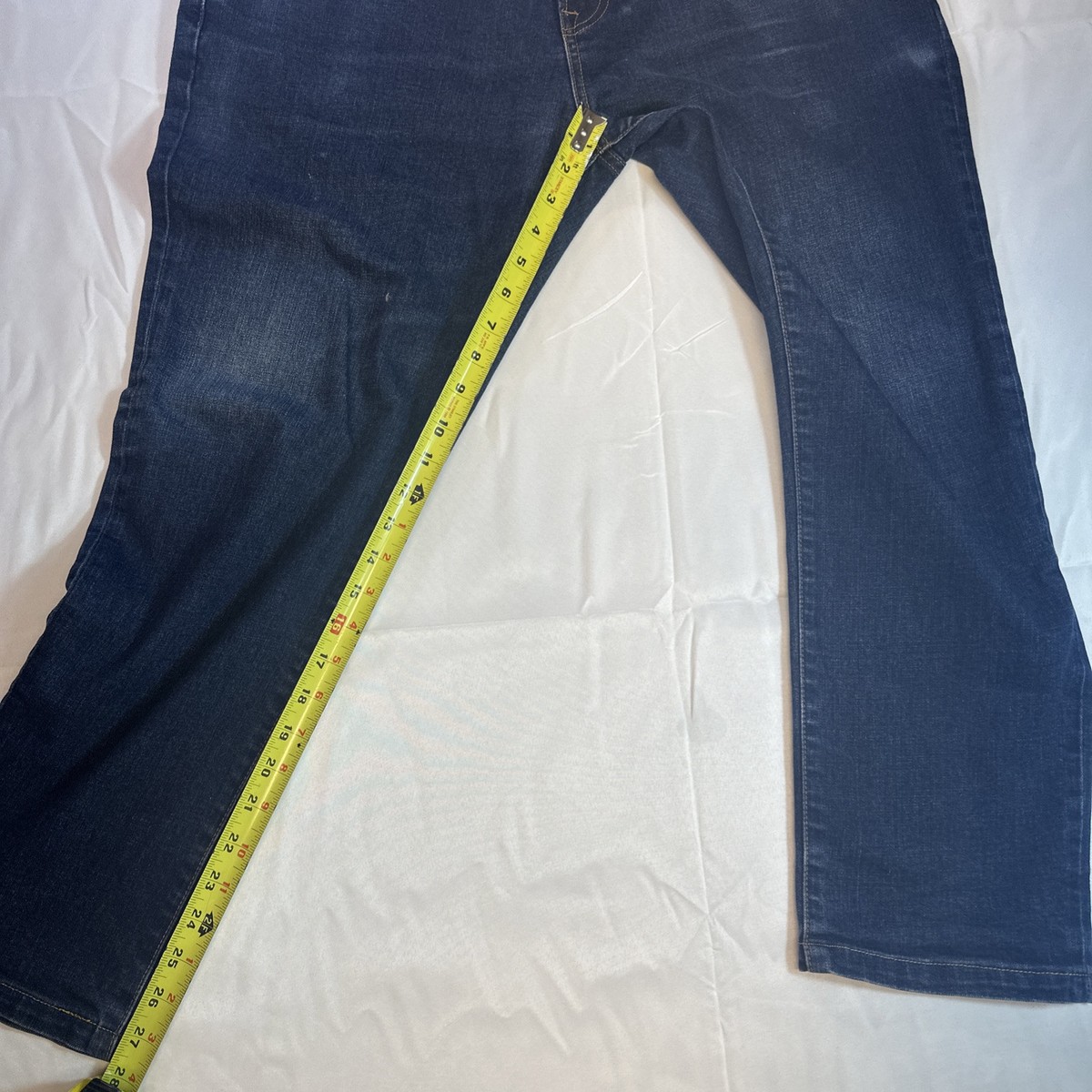Paul Smith Mens Crosshatch Jeans Slim Standard Fit Size 38x28 107086 PS Blue View 5