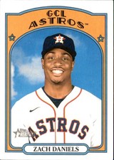 2021 Topps Heritage Minor League - Zach Daniels #143