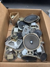 Vintage Radio TV Speaker Lot Parts Only As Is