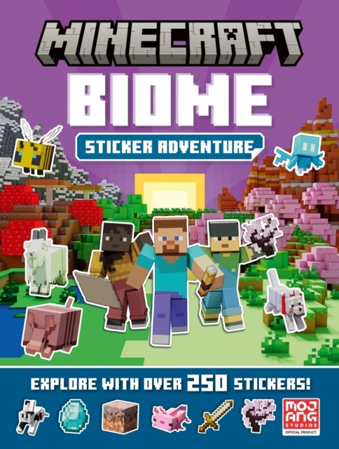 Minecraft Biome Adventure Sticker Book by Mojang AB PAPERBACK 9780008680671 - Image 2