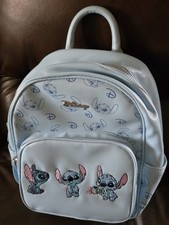 Primark X Disney Lilo  Stitch Faux Leather Mini Backpack NWT Blue