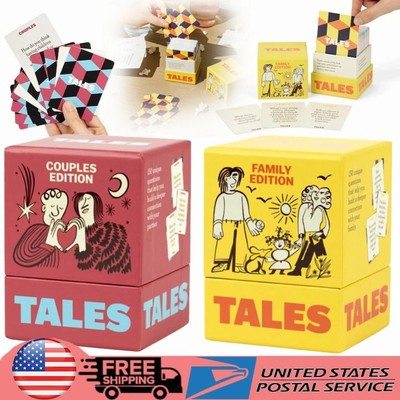 Tales Conversation Starter Cards Card Game For Family/Couples Edition Board Game