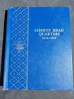 1892-1916 Liberty Barber Quarter Near Complete Set Whitman Album 71 Coins (-3)