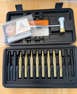 WHEELER 951900 GUN MAINTENANCE GUNSMITHING FIREARM REPAIR TOOLS SET HAMMER PUNCH