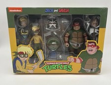 NECA TMNT Zach and Smash 2 Pack Teenage Mutant Ninja Turtles Action Figure NEW