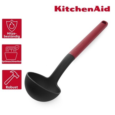 KitchenAid KHA006OHEREG Kelle Rot Spülmaschinenfest Hitzebeständig