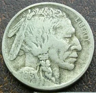 US 1913-D Variety 2 Buffalo Nickel  **