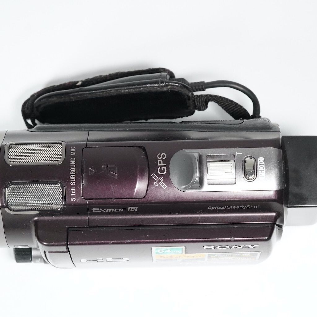 SONY HDR-CX560V Digital Video Camera Handycam brown w SONY HDR-CX560V Digital Video Camera Handycam brown w