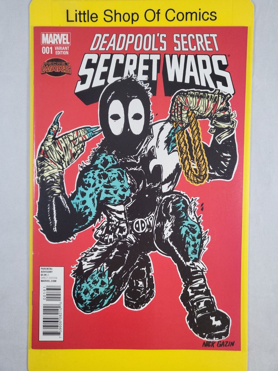 Deadpool's Secret Secret Wars #1 Nick Gazin Run the Jewels Variant 2015 Marvel | eBay Deadpool's Secret Secret Wars #1 Nick Gazin Run the Jewels Variant 2015 Marvel | eBay
