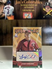 2023 Topps Big League Opening Act  OAA_LVA Louie Garland RC  #32/50  Gold Foil
