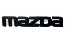 New Oem 1984-1985 Mazda Rx-7 Front Bumper Black Mazda Emblem Logo F023-51-770a