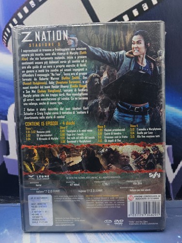 Serie Tv Z Nation Stagioni 1 - 2 - 3 ( 12 DvD ) italiano *NUOVO* - Foto 6 di 6