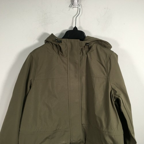 DKNY Water Resistant Full Zip Parka, Women's Size Med. - Juniper Green - Picture 5 of 8