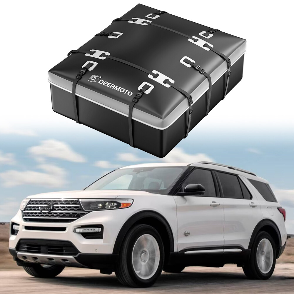 21 Cubic Feet Roof Top Cargo Carrier Bag Luggage Storage Fit For