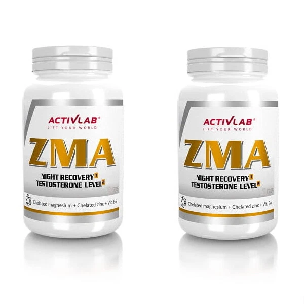 Activlab ZMA 2 x 90 Caps / 180 Caps Testosterone Mineral Support Magnesium Zinc