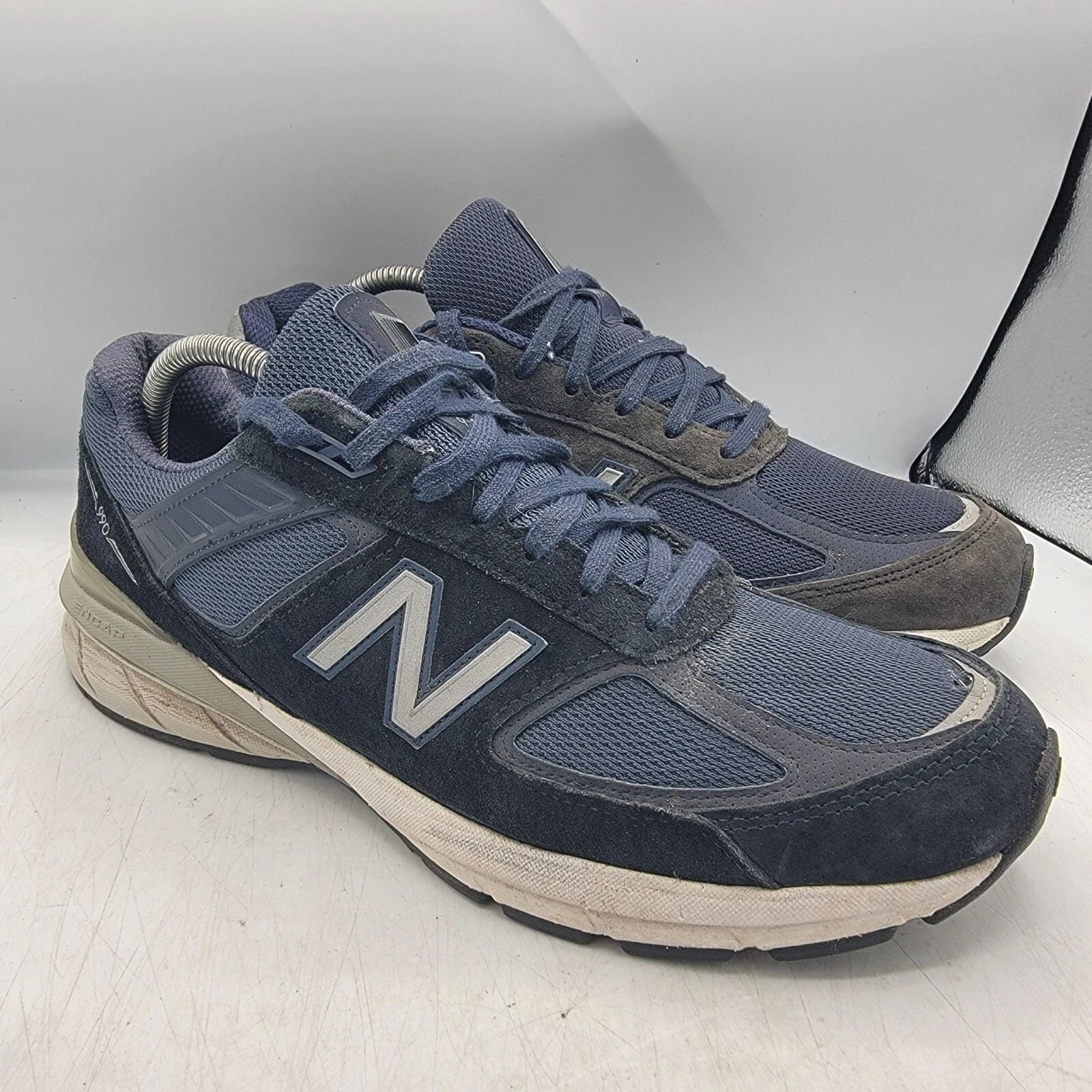 Scarpe da ginnastica New Balance 990 uomo 10 5 blu V4 V5 casual outdoor comode
