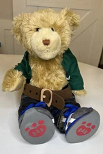 Build-a-Bear plush With Sneakers, Belt And Blue Jeans