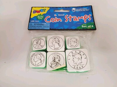 Learning Resources Coin Stamps Set