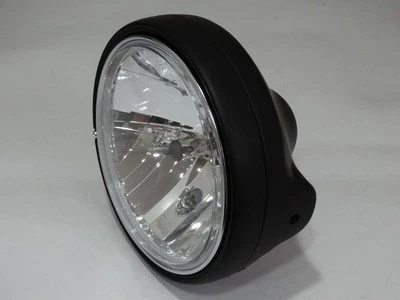 Faro de cristal transparente NEGRO H4 Ducati Monster 700 750 800 900 black headlight