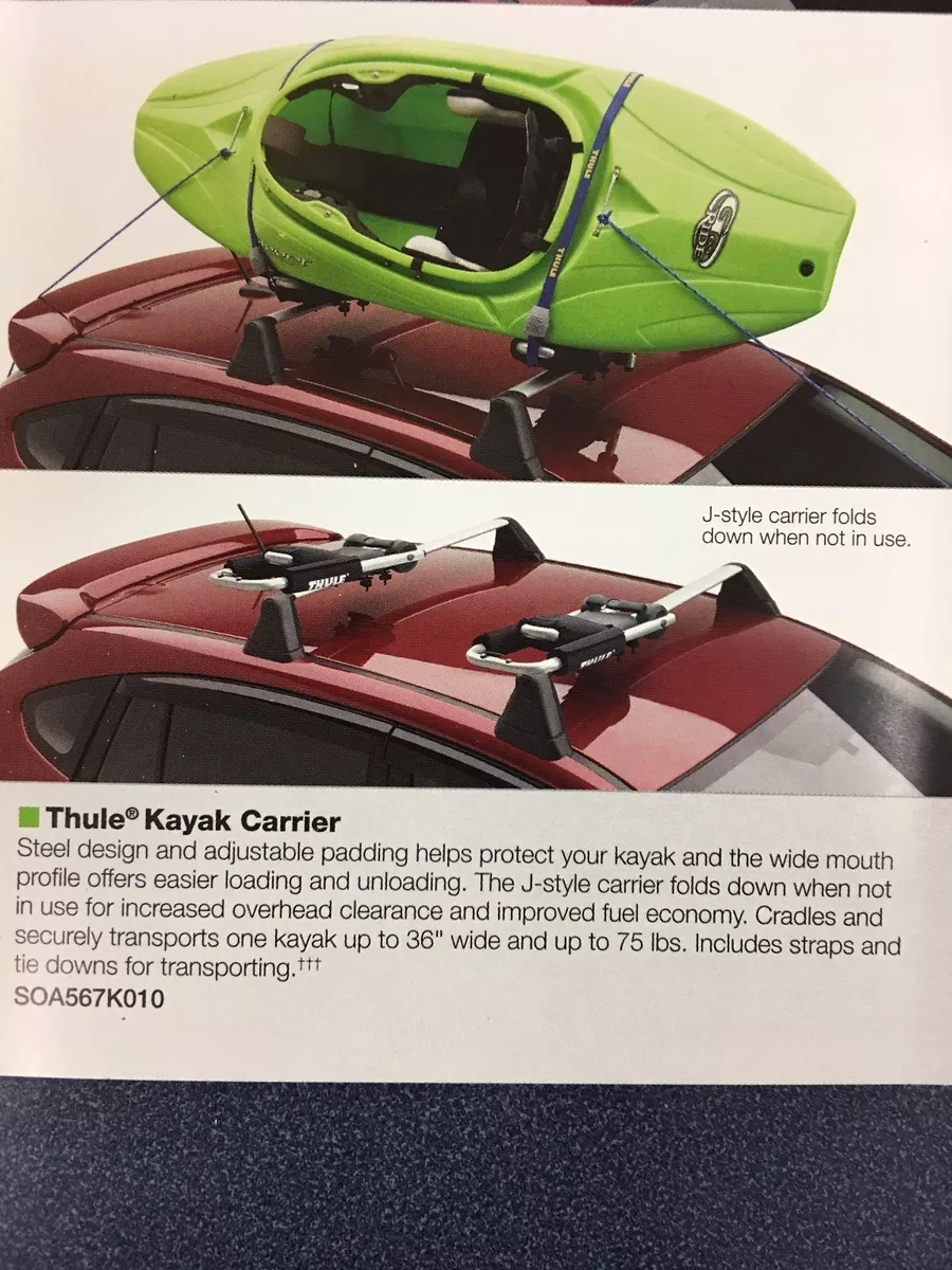 Subaru thule kayak rack hotsell