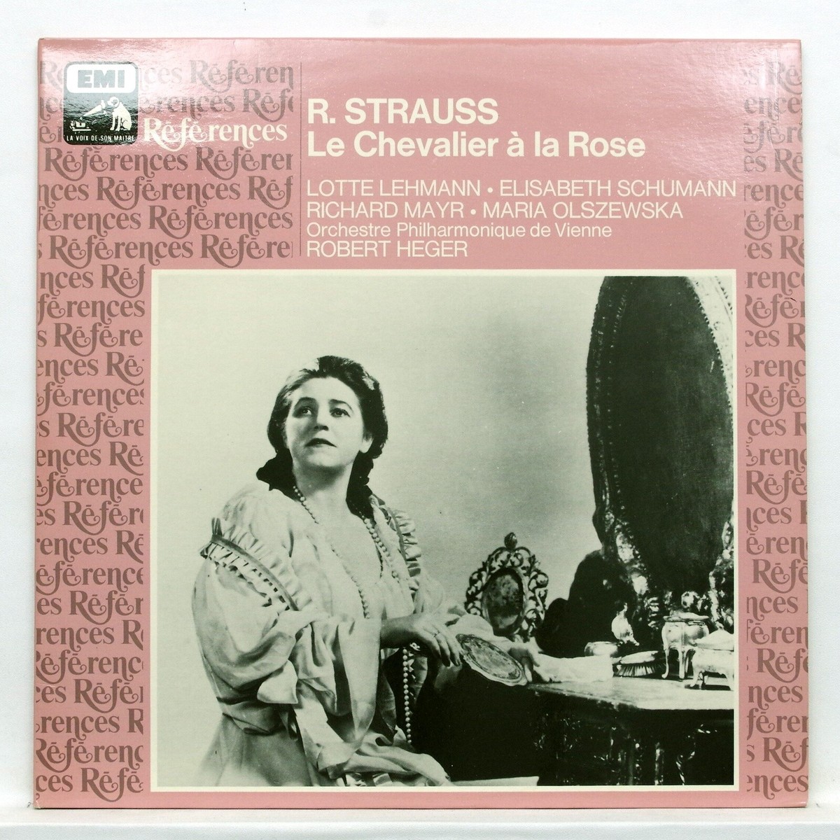 LEHMANN, SCHUMANN, HEGER - STRAUSS der rosenkavalier EMI