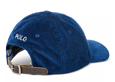 Polo Ralph Lauren Men's Corduroy Ball Cap BLUE one size | eBay Polo Ralph Lauren Men's Corduroy Ball Cap BLUE one size | eBay
