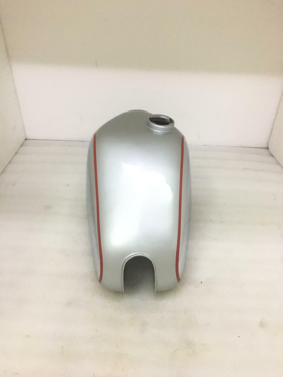 Réservoir D'essence En Aluminium Peint Bleu Pour Husqvarna CR/WR/XC 250/430 - Année 1981 - Neuf Avec Bouchon