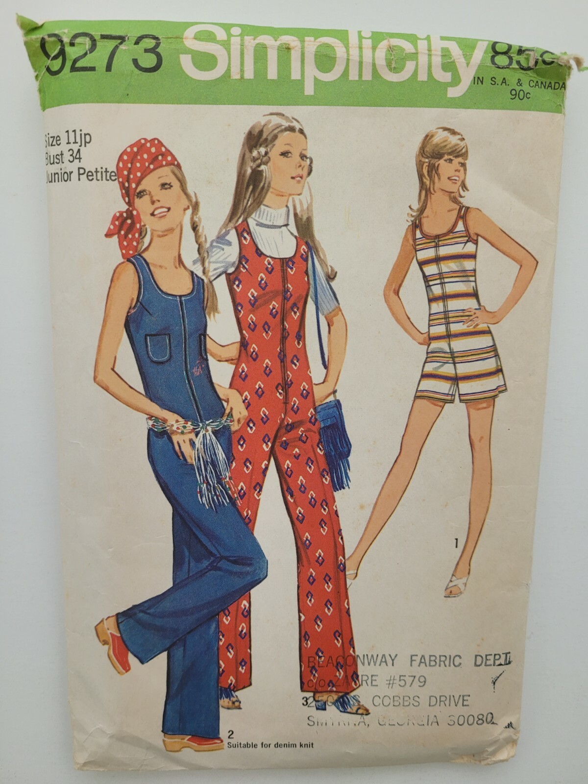 Jumpsuit Pattern Simplicity