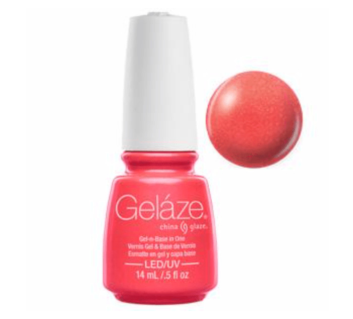 Gelaze Gel Polish & Nail Lacquer DUO Rose Among Thorns .5 fl oz