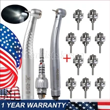 Dentist LED Fiber Optic High Speed Handpiece (6H Quick Coupler) Cartridge Rotor