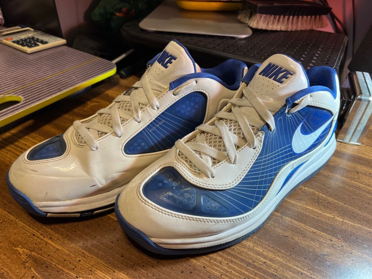 RARE Nike™ Air Max 360 FLYWIRE Low Blue Basketball Shoes RARE Nike™ Air Max 360 FLYWIRE Low Blue Basketball Shoes