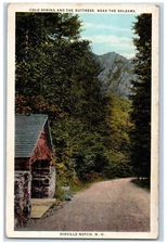 1936 Cold Spring and the Buttress Dixville Notch New Hampshire NH Postcard