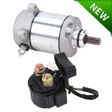 Starter & Relay Solenoid for Honda TRX250TE TRX 250Te Recon 250 Es 2X4 2002-2007