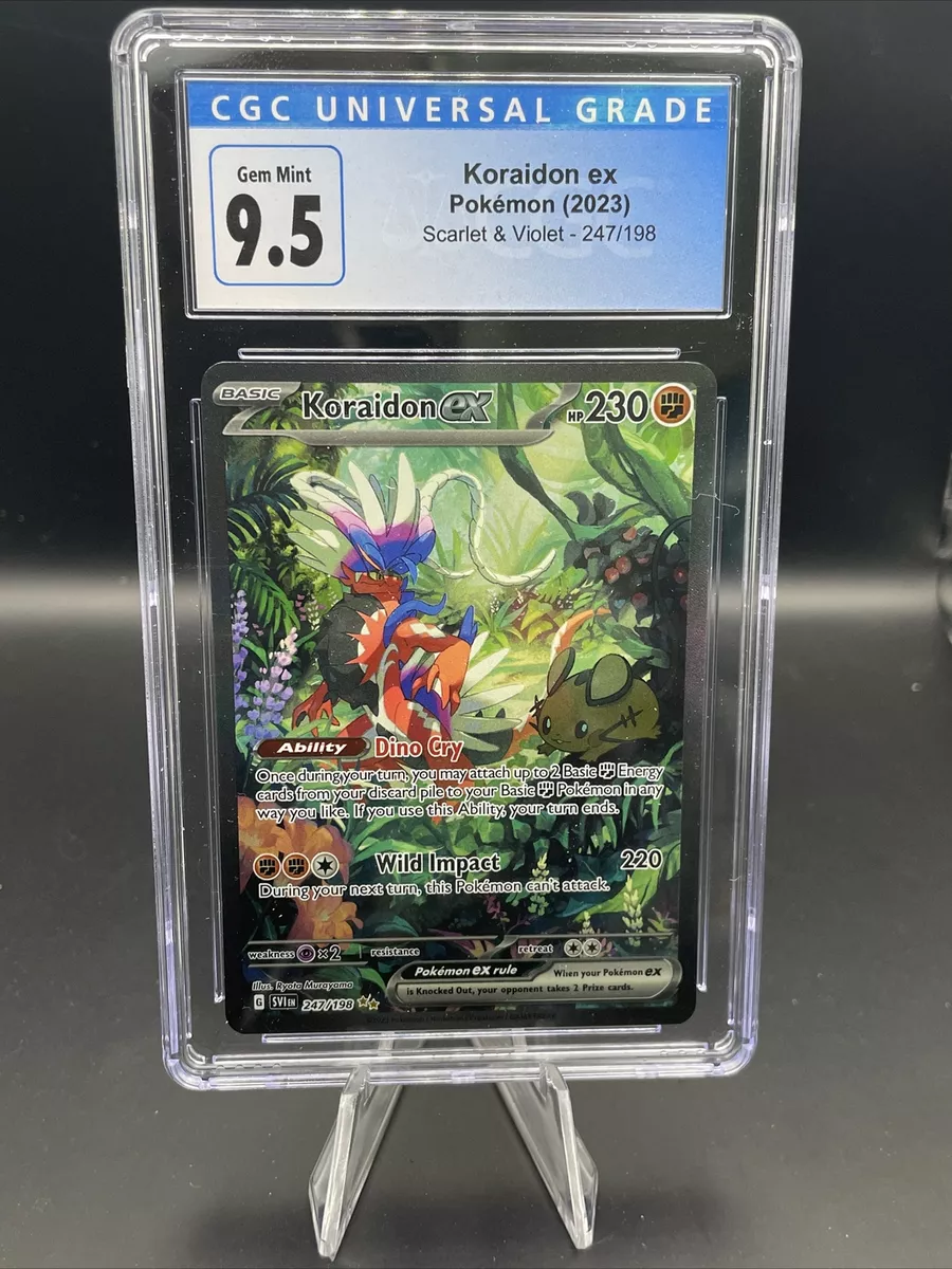 Pokemon - Koraidon ex 247/198 - Scarlet & Violet - Special Illustrator Rare  - Holo Full Art