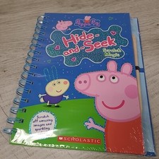 Image of Peppa Pig Hide-And-Seek Scratch Magic Book BRAND NEW SEALED Scholastic