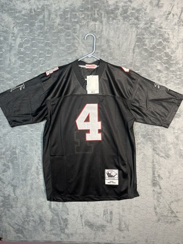 Atlanta Falcons #4 Brett Farve Mitchell & Ness Football Jersey Men's SZ: 48 NWT