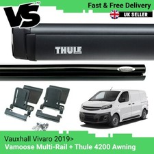VAMOOSE MULTI RAIL THULE 4200 BLACK AWNING VAUXHALL VIVARO 2019- SWB