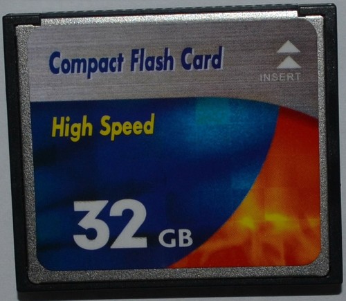 32 GB CompactFlash Speicherkarte Compact Flash Karte Card  CF für Digital Kamera - Afbeelding 1 van 1