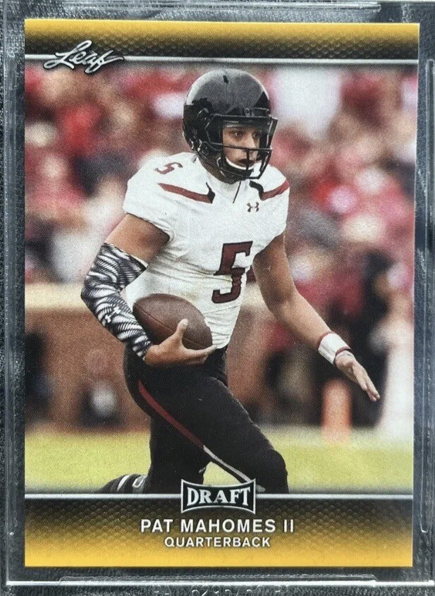 2017 Leaf Draft Football (1) Sealed Pack Patrick Mahomes RC ? Panini