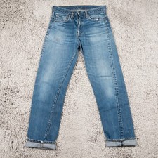 Vintage Levi's 505 Jeans Men Size W30 L29.5 Talon 42 Big E Selvedge 60s 70s