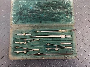 Antique DPR Scribing Tools, Compasses