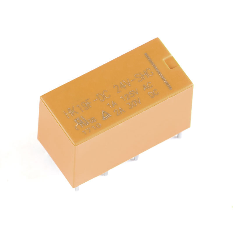 HK19F-DC3V / 5V / 9V / 12V / 24V-SHG 2A 8 Pin Coil DPDT Signal ...