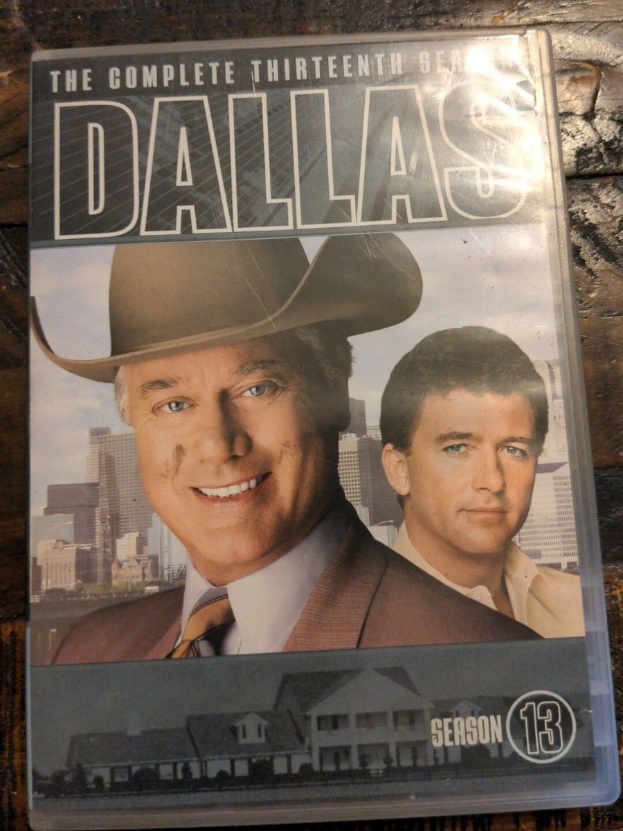 Dallas Season 13 Complete Thirteenth (DVD 3-Disc Set