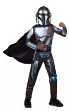 Jazwares Star Wars The Mandalorian Boy's 3-PC Halloween Dress-up Costume: 12-14