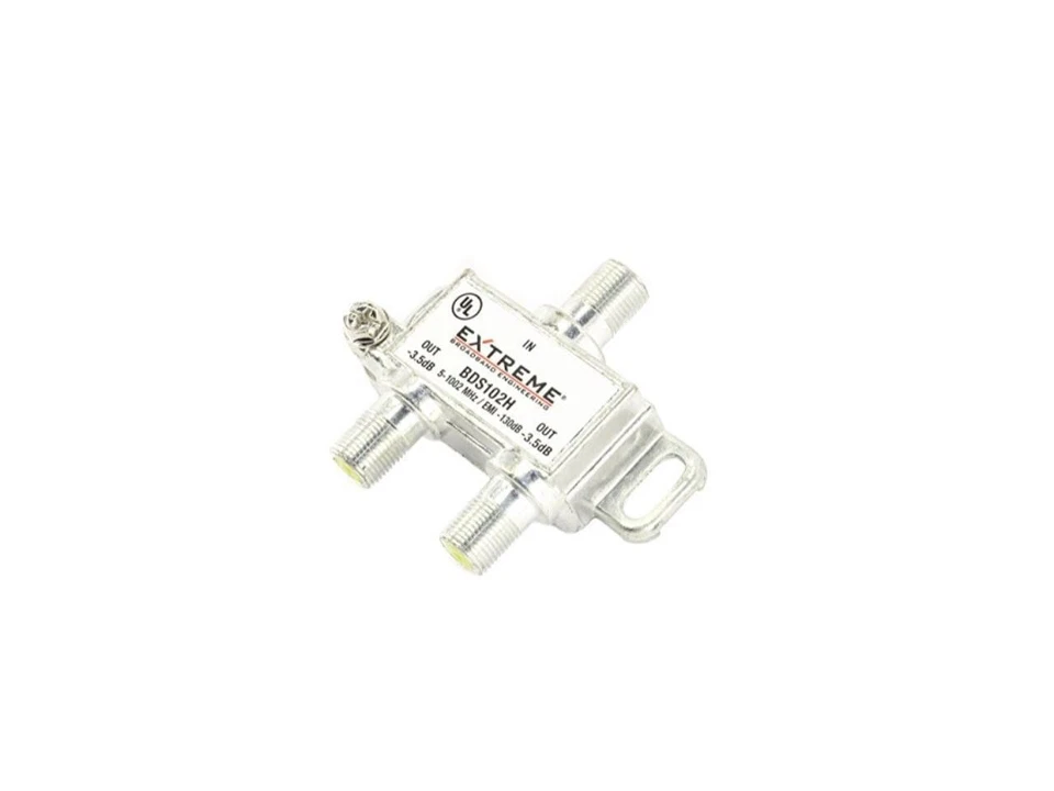 16 Extreme 2Way Digital 1Ghz High Performance Coax Cable Splitter Model: BDS102H - Image 2 of 4