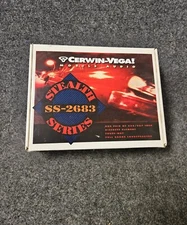 Cerwin Vega Stealth Series SS-2683 Mobile Audio Speakers Pair New In Open Box