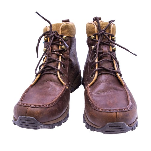 Mens Hiker Dark Brown Shoe (MHKW004) | eBay