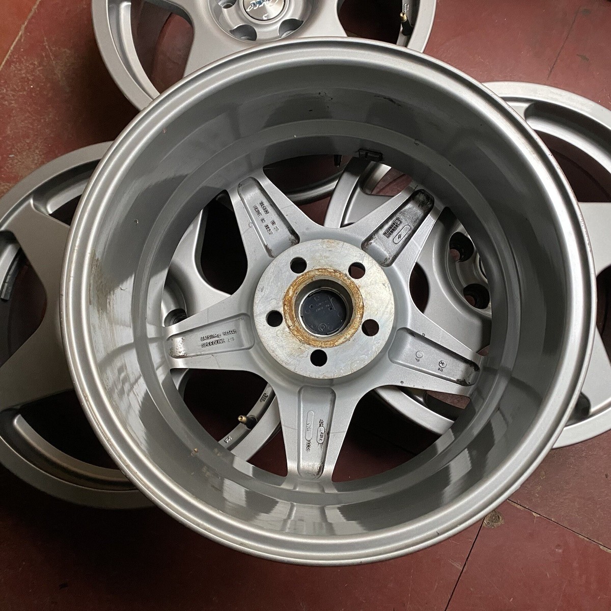 ルミエージュ Mitsubishi Evo IX Fq360 Speedline alloy wheels 17x8jj ET38