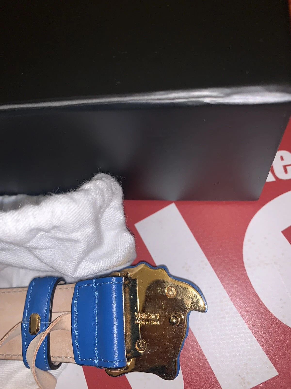 VERSACE CINTURA IN PELLE LA MEDUSA