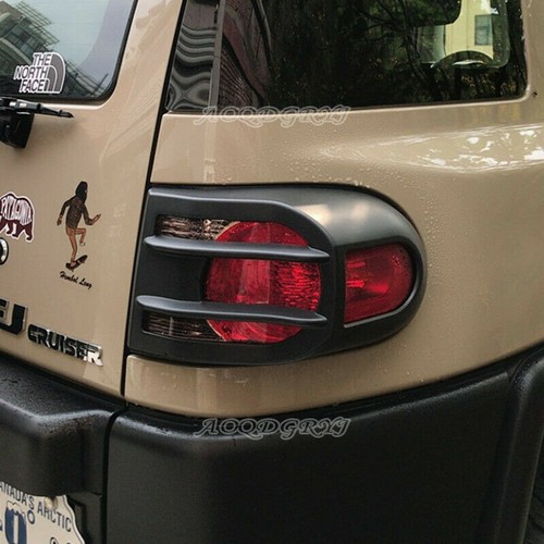 Matte Black Rear bumper Tail Light Cover Trim For Toyota FJ Cruiser 2007-2020 - Picture 3 of 4
